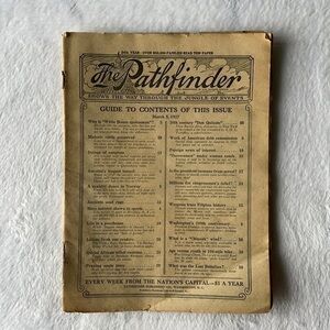 The Pathfinder Newspaper March 5 1927 Vintage